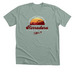 NOW CR Vintage, a Heather Sage Premium Unisex Tee
