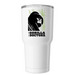 Insulated Tumbler, a White Insulated Tumbler