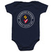 Discerning Deacons Baby Onesie, a Navy Infant Onesie
