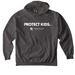 Protect Kids Sweatshirt, a Pepper Comfort Colors Pullover Hoodie
