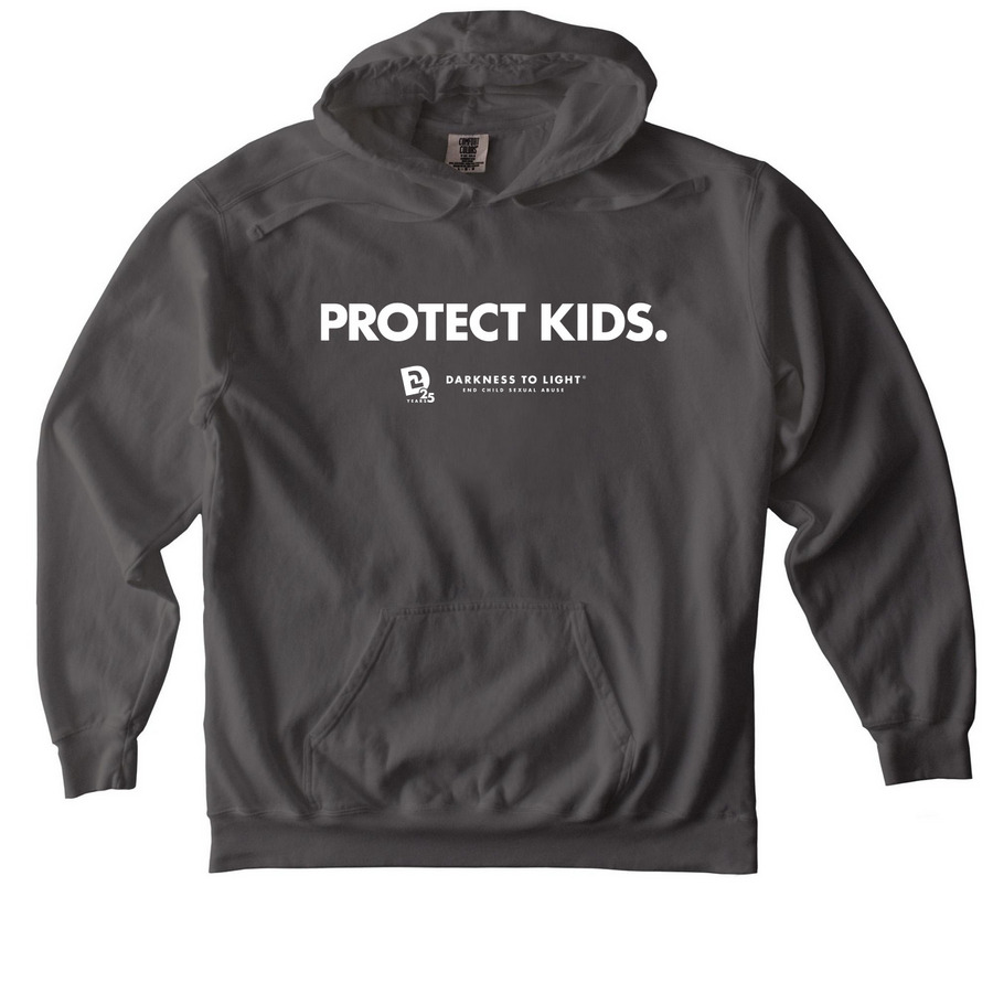 Protect Kids Sweatshirt, a Pepper Comfort Colors Pullover Hoodie