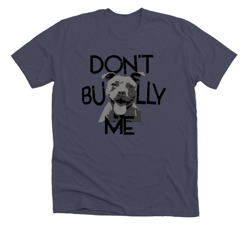Don't Bully Me, a Heather Midnight Navy Premium Unisex Tee