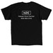 CEPHALOPOD, a Black Classic Unisex Tee (back-view)