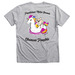 Making Second Chances Possible, a Athletic Heather Premium V-Neck Tee (back-view)