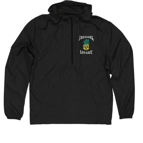 Coastal Hospitality&nbsp;, a Black Quarter-Zip Windbreaker