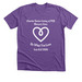 Charter PCB Doing What We Love, a Heather Team Purple Premium Unisex Tee