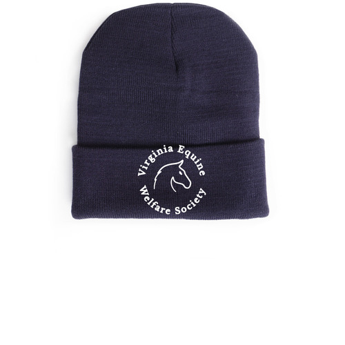 VEWS Hat Fundraiser, a Navy Cuffed Beanie