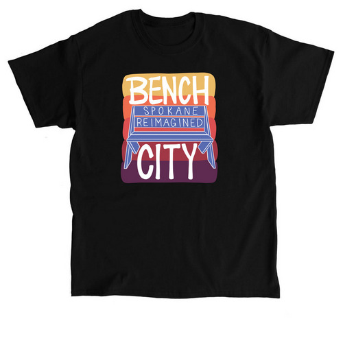 Bench City, a Black Classic Unisex Tee