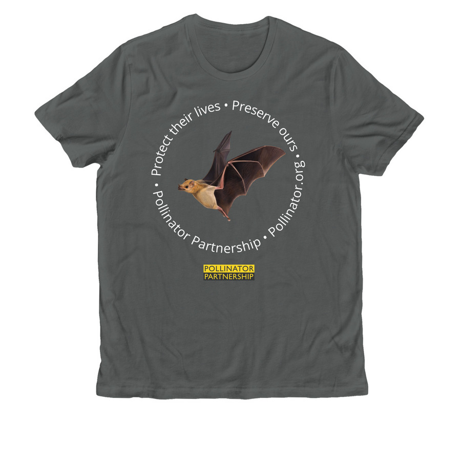 Bats- Dark Color Shirts, a Terrain Grey Allmade Organic Cotton Unisex Tee