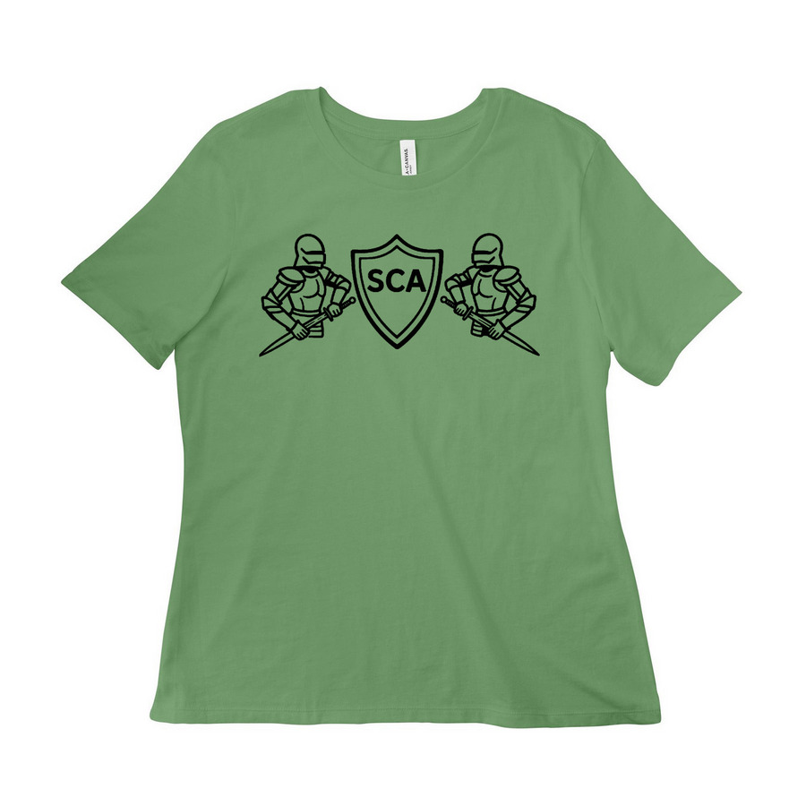 The SCA, a Leaf Women?s Relaxed Cotton Tee