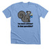 Caffeinated Squirrel, a Heather Carolina Blue Premium Unisex Tee