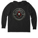 Darkside Project&nbsp;, a Space Black Allmade Eco Triblend Hoodie Tee (back-view)