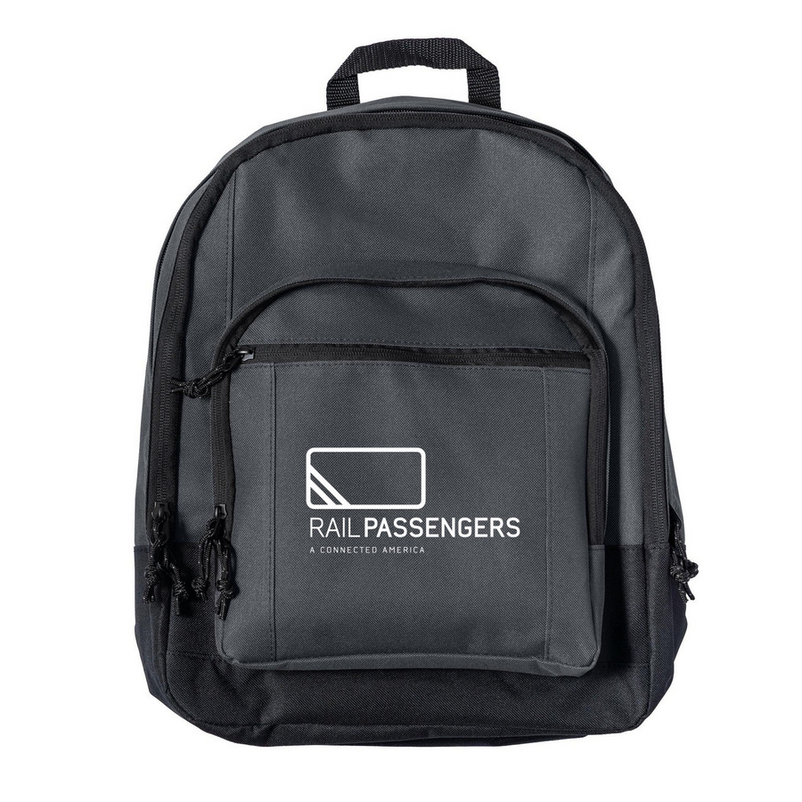 Rail Passengers Backpack, a Dark Charcoal Everyday Backpack