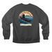 Logo design&nbsp;, a Asphalt Premium Heavyweight Crewneck Sweatshirt (back-view)