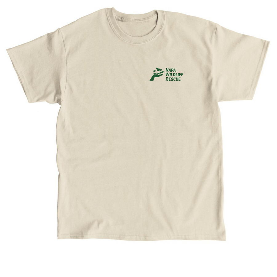NAPA WILDLIFE RESCUE VOLUNTEER T-SHIRTS, a Sand Classic Unisex Tee