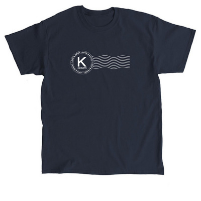 Postcard from Fredonia, a Navy Classic Unisex Tee
