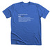 2-stars for woke, leftist literature, a Heather True Royal Premium Unisex Tee
