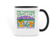 Methadone Saves Lives // Mug, a Black Two-Tone Ceramic Mug