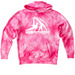 Rohnert Park Gymnastics, a Pink Youth Tie Dye Pullover Hoodie