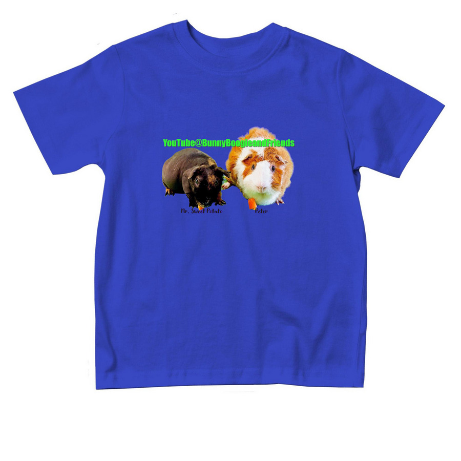 YouTube@BunnyBoogieandFriends, a Royal Blue Toddler Tee
