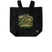 Moss & Ferns Tote!, a Black Recycled Cotton Tote Bag