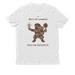 Brave Samwise, a Bright White Allmade Organic Cotton Unisex Tee