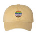 Radiant Goldie LGBTQIA+ hats, a Mustard