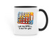 Coffee Mug - Advocate Spelling, a Black Two-Tone Ceramic Mug
