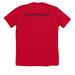 Blood Cancer United - Unstoppable Red, a Solid Red Blend Premium Unisex Tee (back-view)