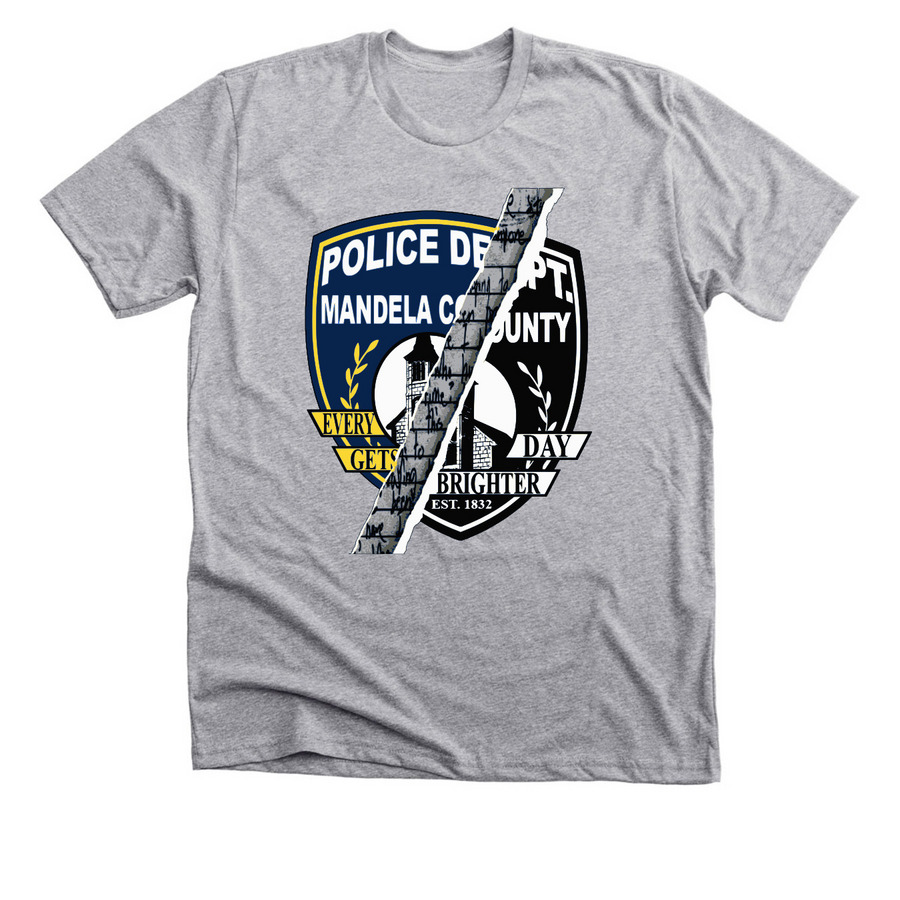 MCPD Shirt, a Athletic Heather Premium Unisex Tee