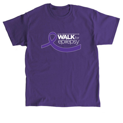 Official 2026 Walk for Epilepsy Gear, a Purple Classic Unisex Tee