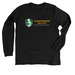 GVC Gear, a Solid Black Blend Premium Long Sleeve Tee