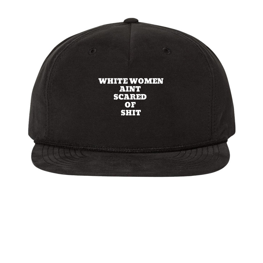 WWASOS BADDEST HAT ON THE PLANET, a Black Printed Umpqua Snapback Cap
