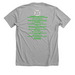 O.g Team Exit, a Athletic Heather Premium Unisex Tee (back-view)
