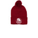 Dolly Parton's Imagination Library Beanies, a Red Printed Pom-Pom Beanie