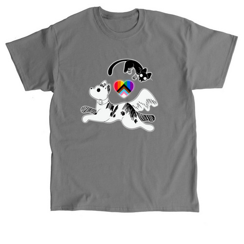 Animal Ark - Pride Edition, a Charcoal Classic Unisex Tee