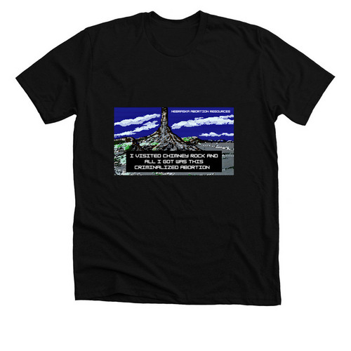 Chimney Rock Abortion Rights, a Solid Black Blend Premium Unisex Tee