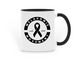 The Melahomie Mug, a Black Two-Tone Ceramic Mug