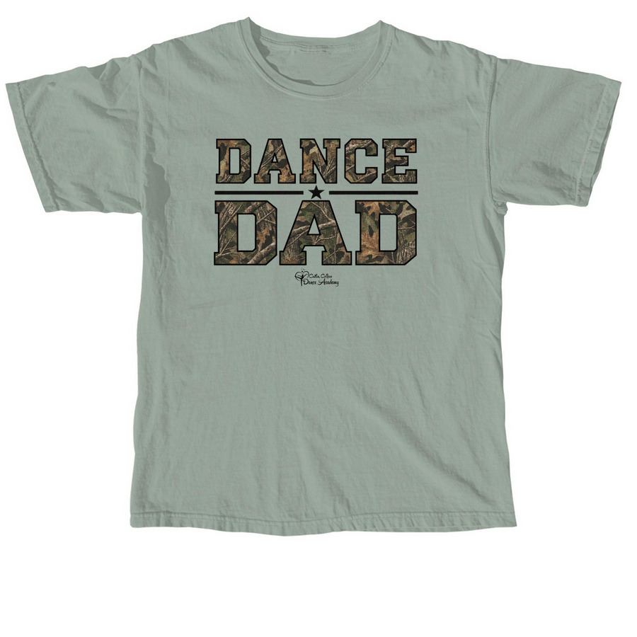 Camo Dance Dad, a Bay Comfort Colors Unisex Tee