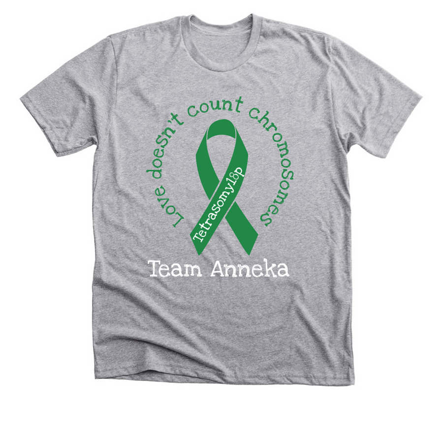 Team Anneka, a Athletic Heather Premium Unisex Tee