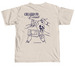 Created to Create T-Shirt, a Ivory Comfort Colors Unisex Tee (back-view)