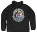 MHSST Jacket Logo Front/Back - Male, a Black Quarter-Zip Windbreaker (back-view)