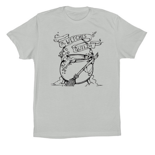 Witches Guild Shirts, a Silver Premium Cotton Tee