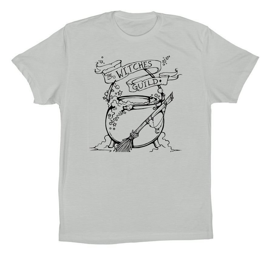 Witches Guild Shirts, a Silver Premium Cotton Tee