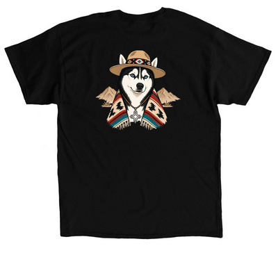 New Mexican Husky II, a Black Classic Unisex Tee