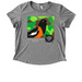 Color Wheel Project 2026 (V), a Aluminum Grey Allmade Eco Triblend Women?s Scoop Neck Tee