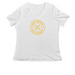 Wild Hornets Classic Collection, a White Women's Relaxed V-Neck Tee