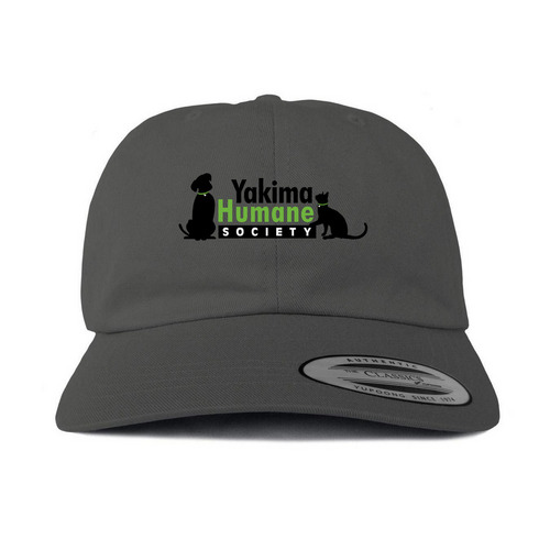 YHS, a Dark Gray Printed Classic Baseball Cap