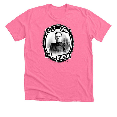 All Hail the OG Hygienist, a Neon Pink Premium Unisex Tee