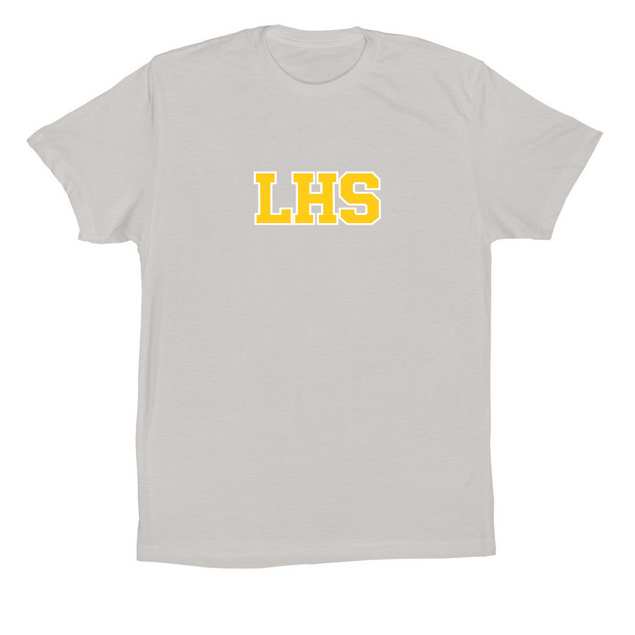 LHS Shirts, Sweatshirts and Tie-dye!, a Solid Athletic Grey Premium Cotton Tee